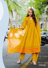 Tanya By Wooglee Cotton Flex Printed Kurti With Bottom Dupatta Suppliers In India